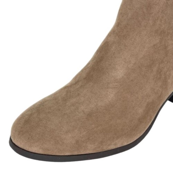 NEW Style & Co Wiley TAUPE Microfiber Fabric Womens Ankle Boots Booties NIB - Picture 5 of 6
